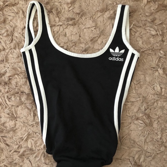 Adidas black bodysuit - Picture 2 of 9